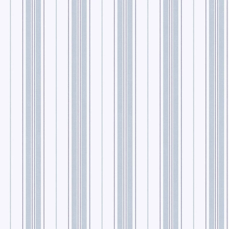 Boras Csíkos kék vlies tapéta Hamnskär Stripe Blue 53 cm X 10 m