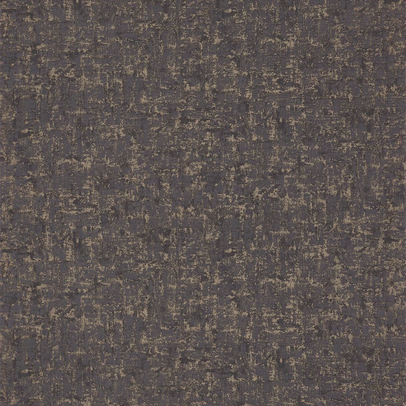 Casadeco Kopottas fal hatású modern sötétszürke vlies tapéta arany fénnyel1930 Jazz Anthracite 53 cm X 10 m