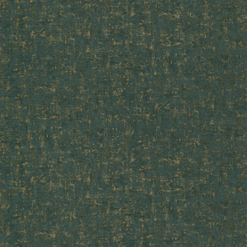 Casadeco Kopottas fal hatású modern zöld vlies tapéta arany fénnyel 1930 Jazz Vert Imperial 53 cm X 10 m