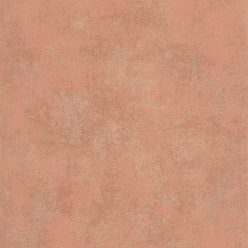 Casadeco Elegáns barnás rózsaszín vlies tapéta kőhatású mintázattal Prague Stone Uni Rose Blush 53 cm X 10 m