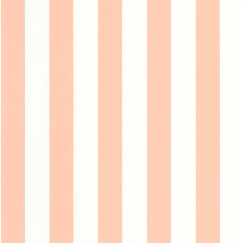 Casadeco Csíkos klasszikus barack vlies tapéta Olympe Melon 53 cm X 10 m