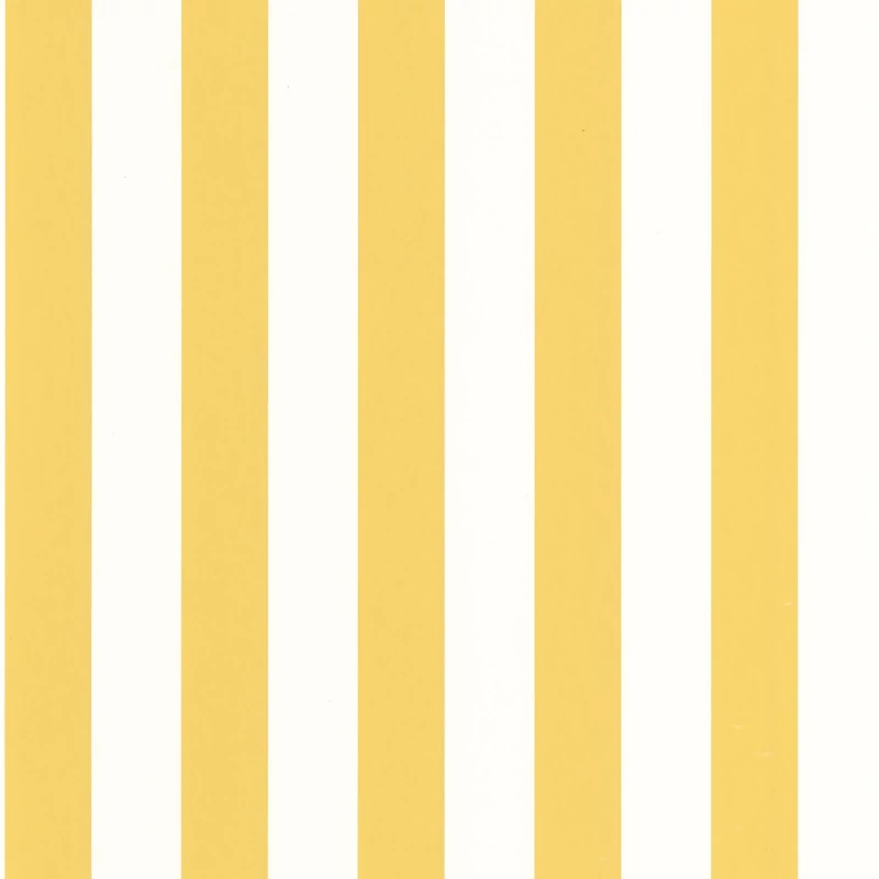 Casadeco Csíkos klasszikus sárga vlies tapéta Olympe Citron 53 cm X 10 m
