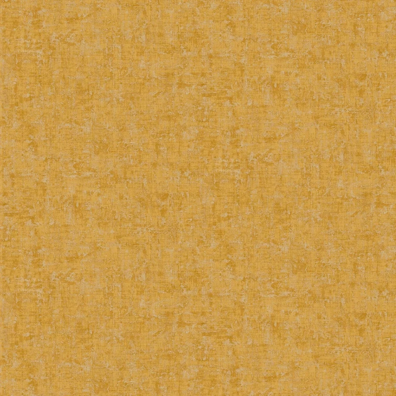 Casadeco Kopottas fal hatású modern mézsárga vlies tapéta 1930 Jazz Miel 53 cm X 10 m