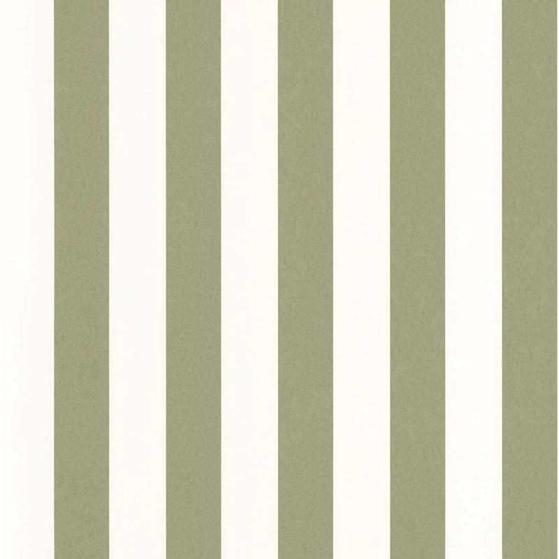 Casadeco Csíkos klasszikus zöld vlies tapéta Olympe Olive 53 cm X 10 m