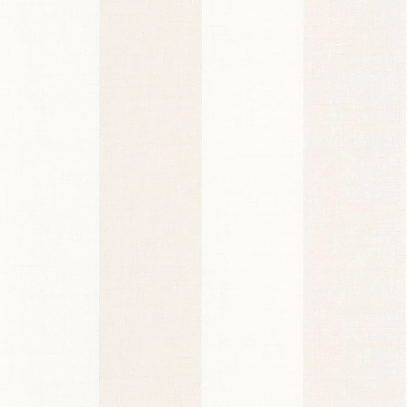 Casadeco Szövethatású széles csíkos drapp vinyl tapéta Williamsburg Rayure Lin 53 cm X 10 m