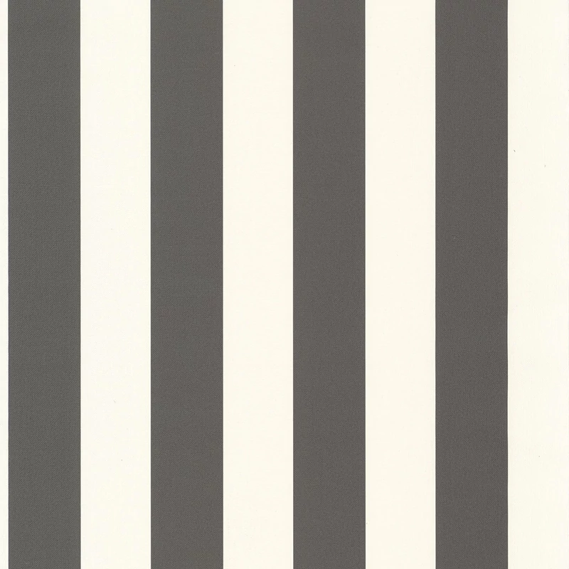 Casadeco Klasszikus fekete csíkos vinyl tapéta Baltic Rayure Charbon 53 cm X 10 m