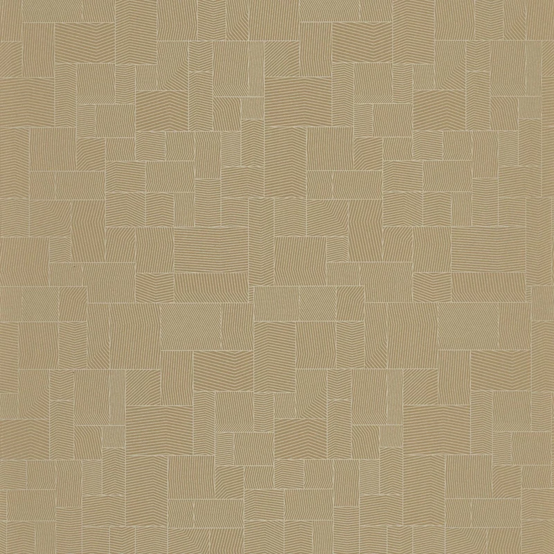 Casadeco Geometriai mintás modern bézs vlies tapéta Kensai Beige Ficelle 53 cm X 10 m