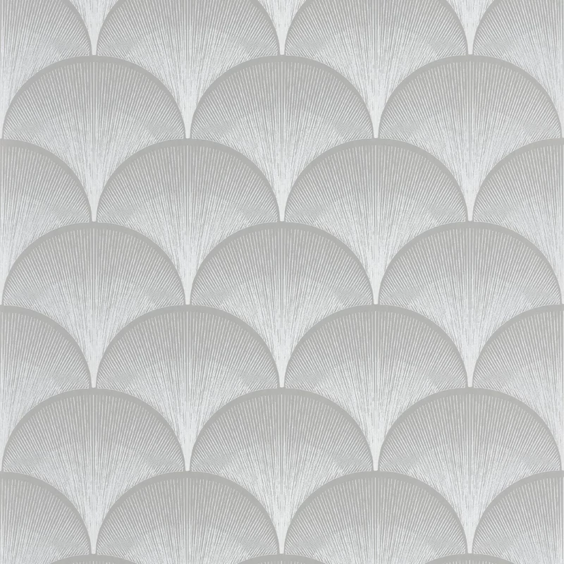 Casadeco Elegáns art deco szürke vlies tapéta Broadway Taupe 53 cm X 10 m