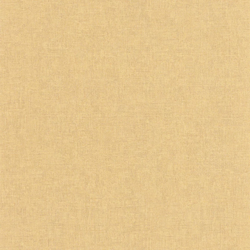 Casadeco Texturált mézsárga vinyl tapéta Empreinte Beige Paille 53 cm X 10 m