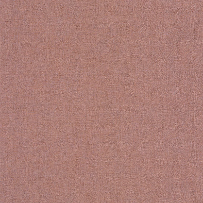 Casadeco Texturált vöröses rózsaszín vinyl tapéta Empreinte Rose Blush 53 cm X 10 m