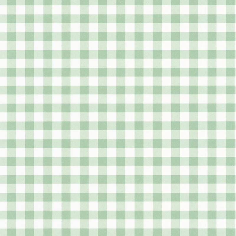 Casadeco Apró kockás zöld vlies tapéta Vichy Vert Celadon 53 cm X 10 m