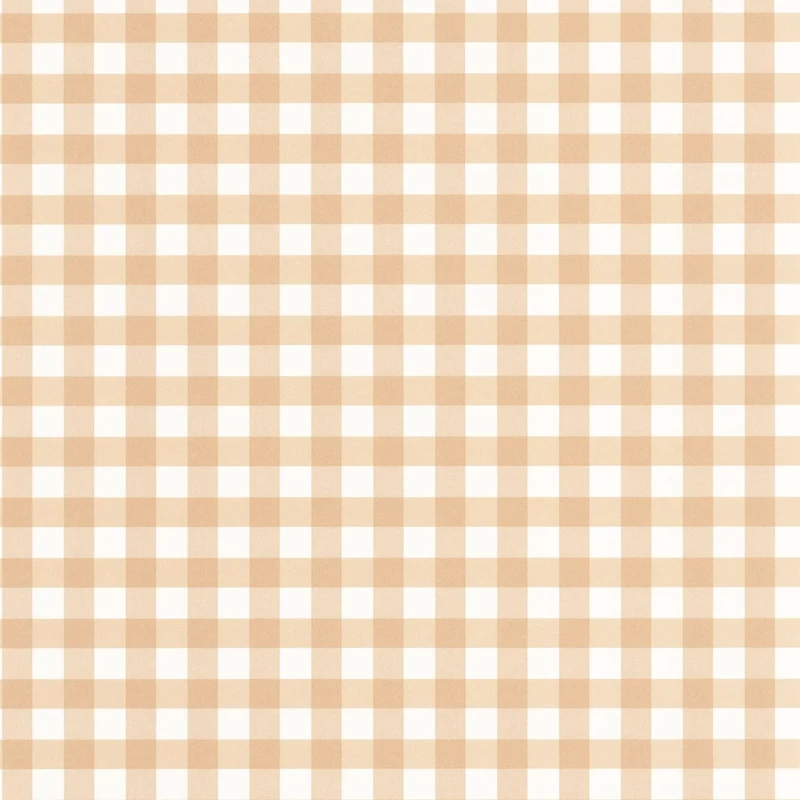 Casadeco Apró kockás bézs vlies tapéta Vichy Beige Rosé 53 cm X 10 m