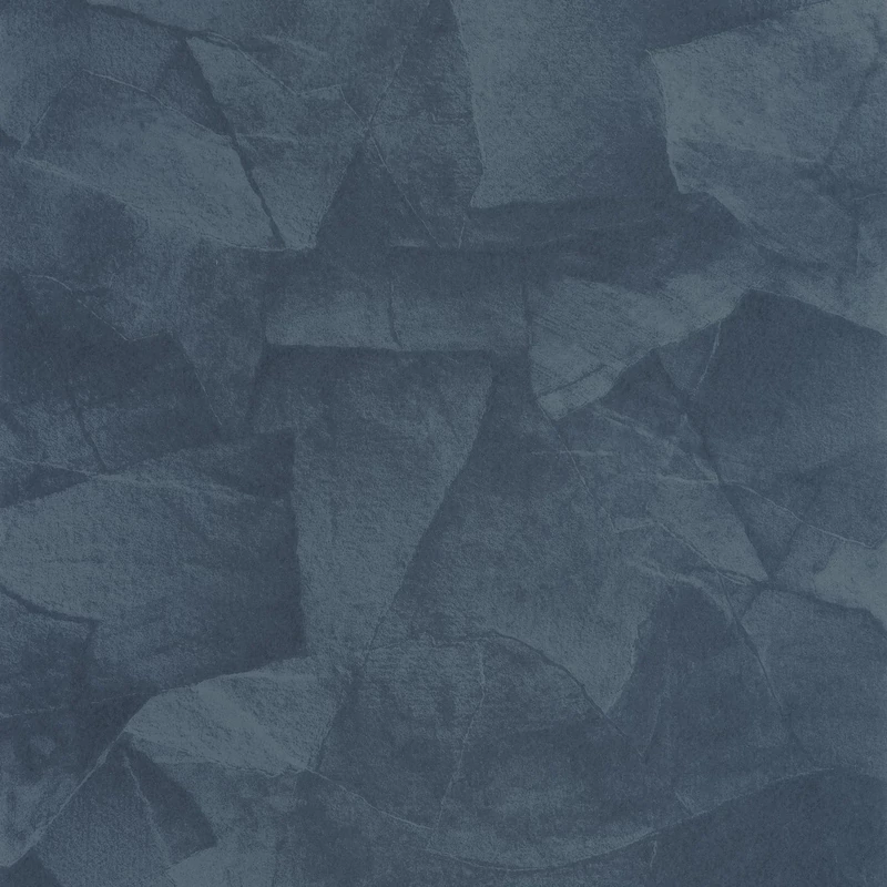 Casadeco Modern mintás kék vlies tapéta Papier Colle Bleu Ardoise 53 cm X 10 m