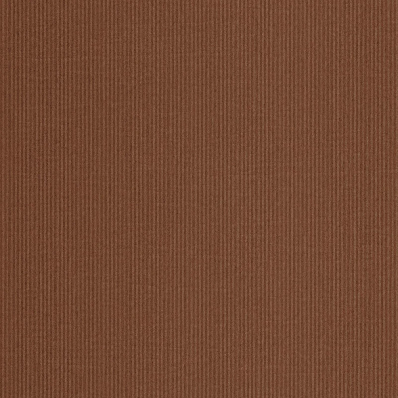 Casadeco Színében csíkos klasszikus kakaóbarna vlies tapéta Papier Kraft Cacao 53 cm X 10 m