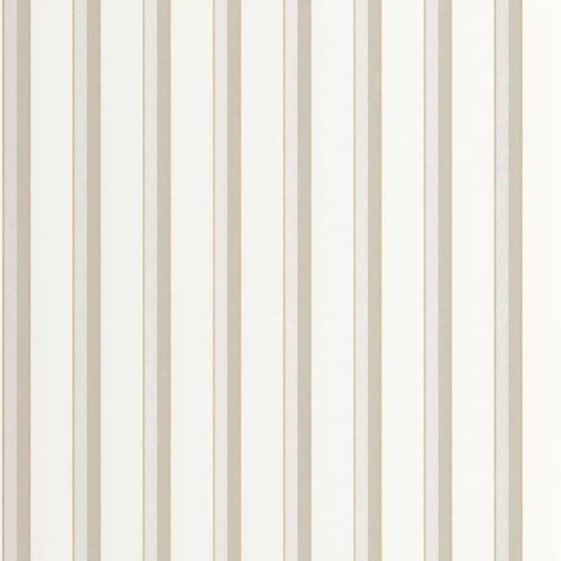 Casadeco Elegáns vékony csíkos bézs vlies tapéta Country Club Naturel 53 cm X 10 m