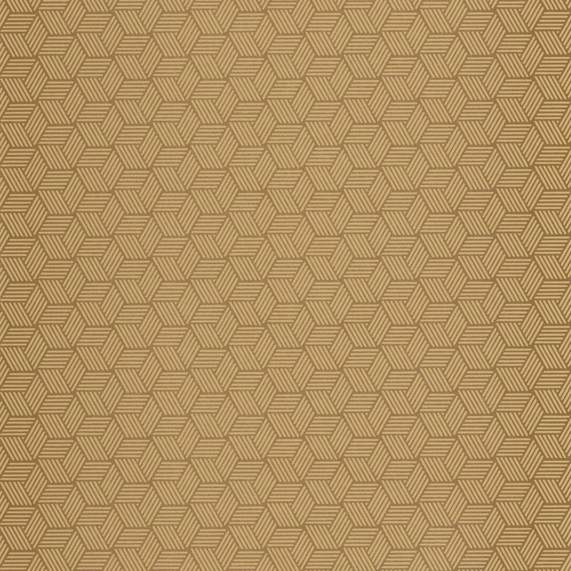 Casadeco Kocka mintás karamell vlies tapéta Connexions Caramel 53 cm X 10 m