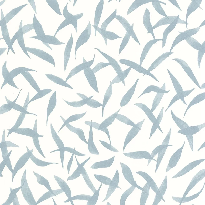 Casadeco Olajfaleveles kék vlies tapéta Clos Des Oliviers Bleu Horizon 53 cm X 10 m