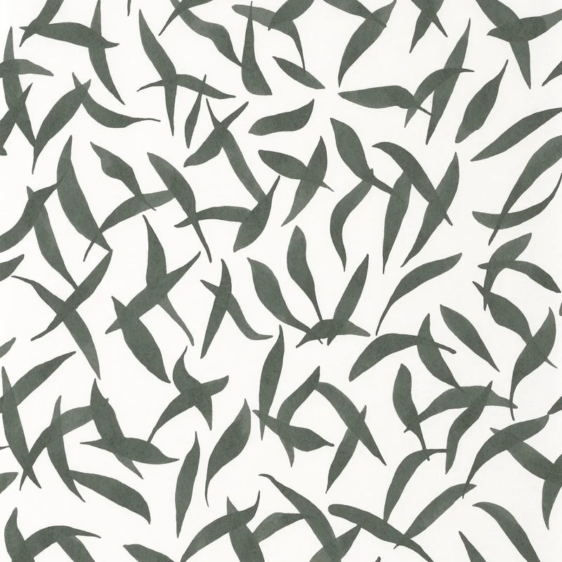 Casadeco Olajfaleveles sötétzöld vlies tapéta Clos Des Oliviers Vert Cypres 53 cm X 10 m