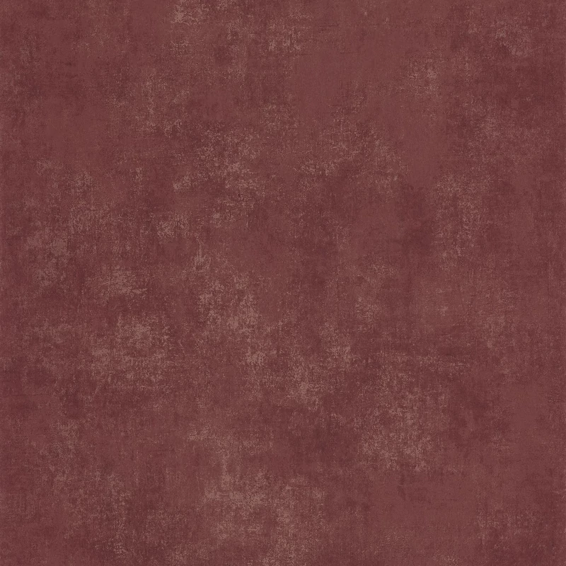 Casadeco Elegáns bordó vlies tapéta kőhatású mintázattal Prague Stone Uni Amarena 53 cm X 10 m