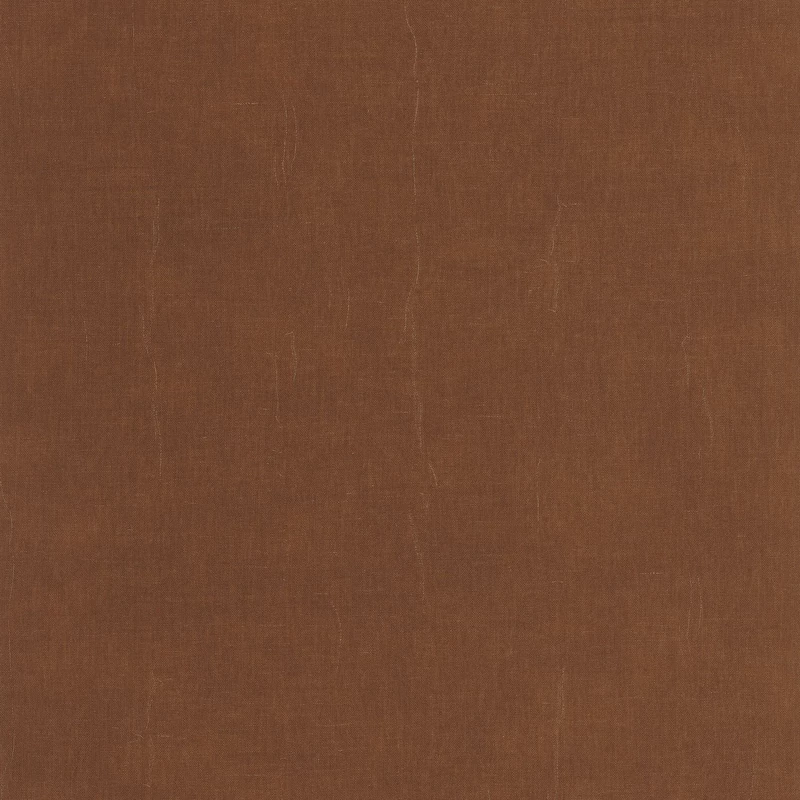 Casadeco Szövethatású elegáns kakaóbarna vinyl tapéta Etamine Cacao 53 cm X 10 m