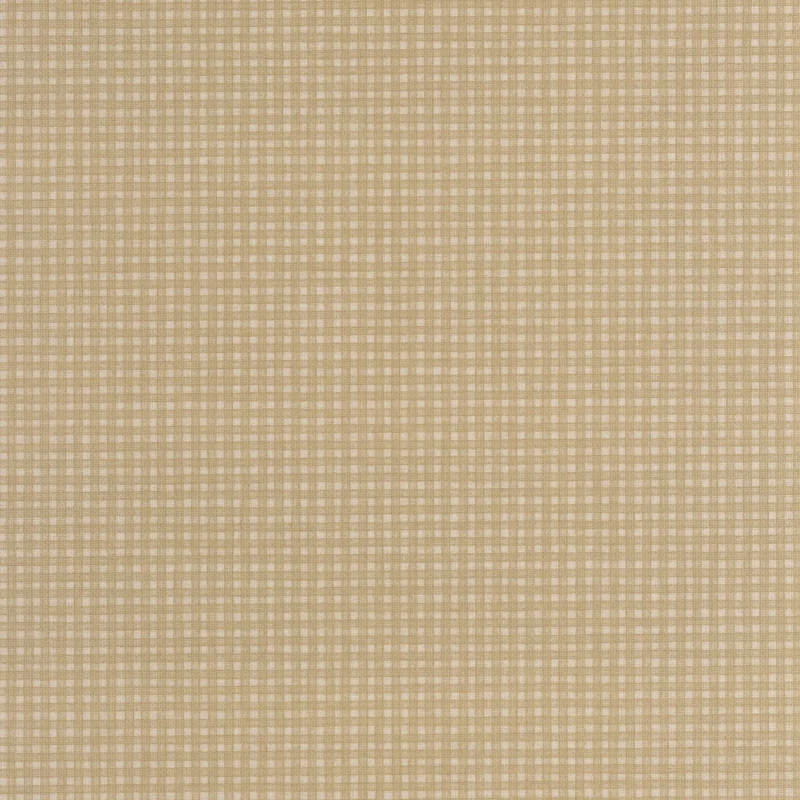 Casadeco Apró kockás aranybarna vlies tapéta Jude Ocre 53 cm X 10 m