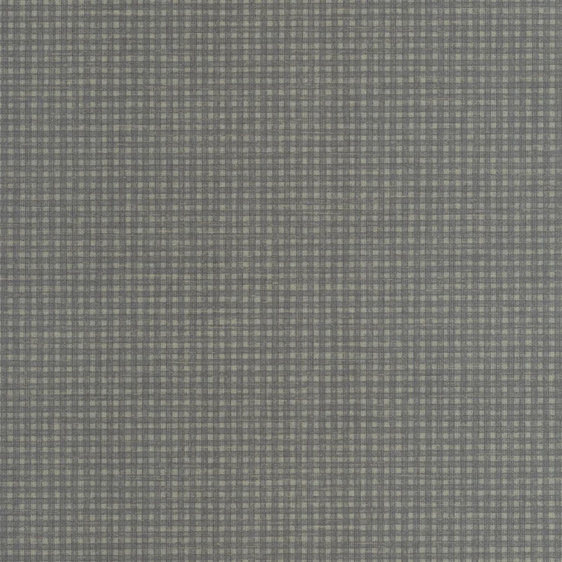Casadeco Apró kockás szürke vlies tapéta Jude Anthracite 53 cm X 10 m