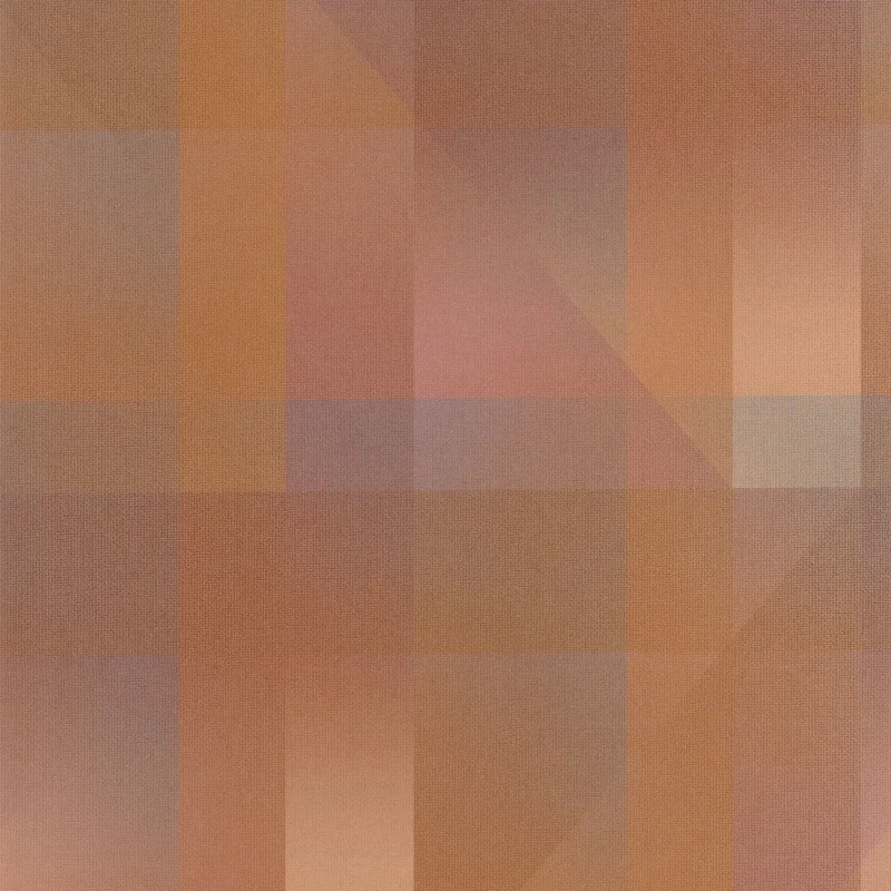 Casadeco Geometrikus kockás piros vlies tapéta Edward Rouille 53 cm X 10 m