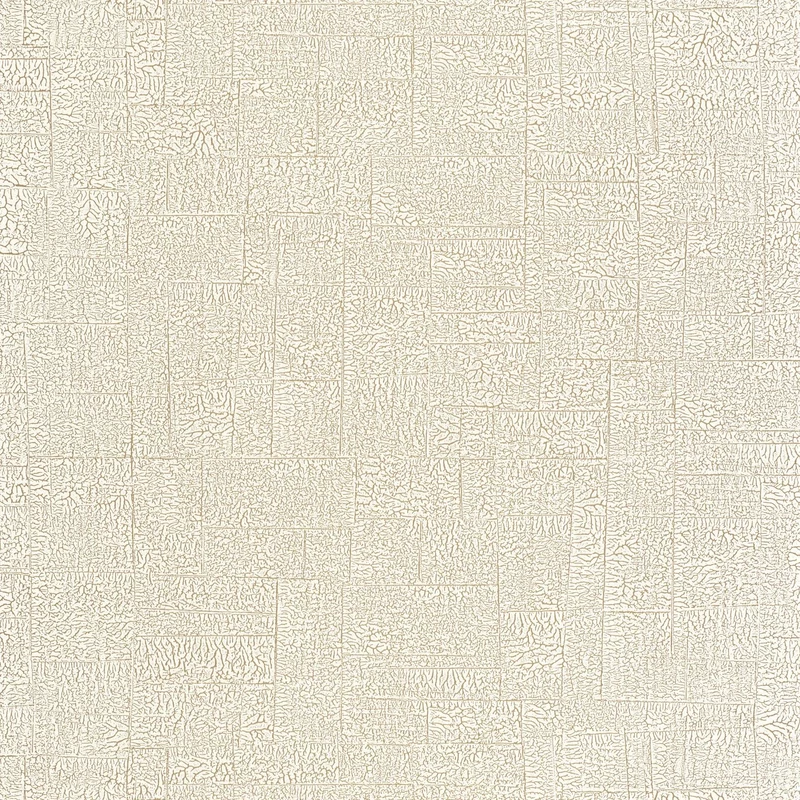 Casadeco Elegáns texturált törtfehér vinyl tapéta Ecume Blanc Craie 53 cm X 10 m