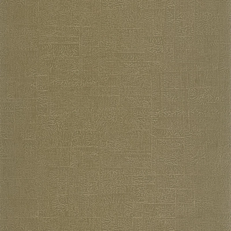 Casadeco Elegáns texturált keki vinyl tapéta Ecume Kaki 53 cm X 10 m