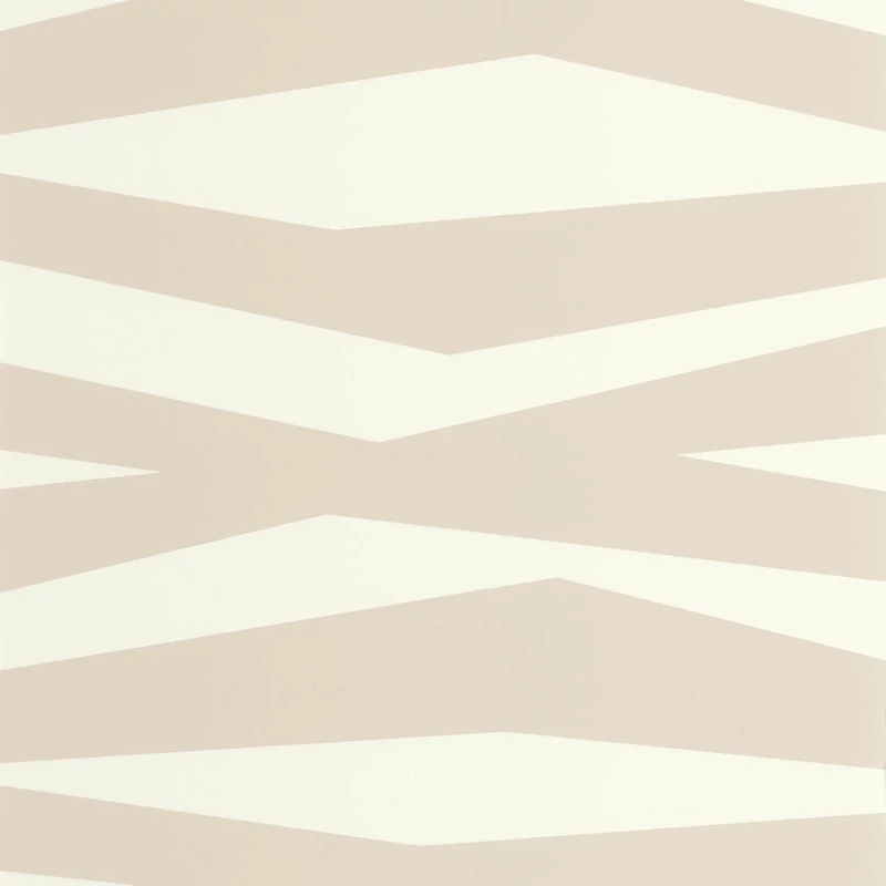 Casadeco Modern vonal mintás bézs vlies tapéta Zebra Game Beige 53 cm X 10 m