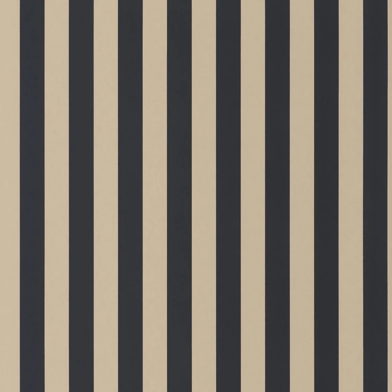 Casadeco vékony csíkos fekete vlies tapéta Elizabeth Noir Fusain 53 cm X 10 m
