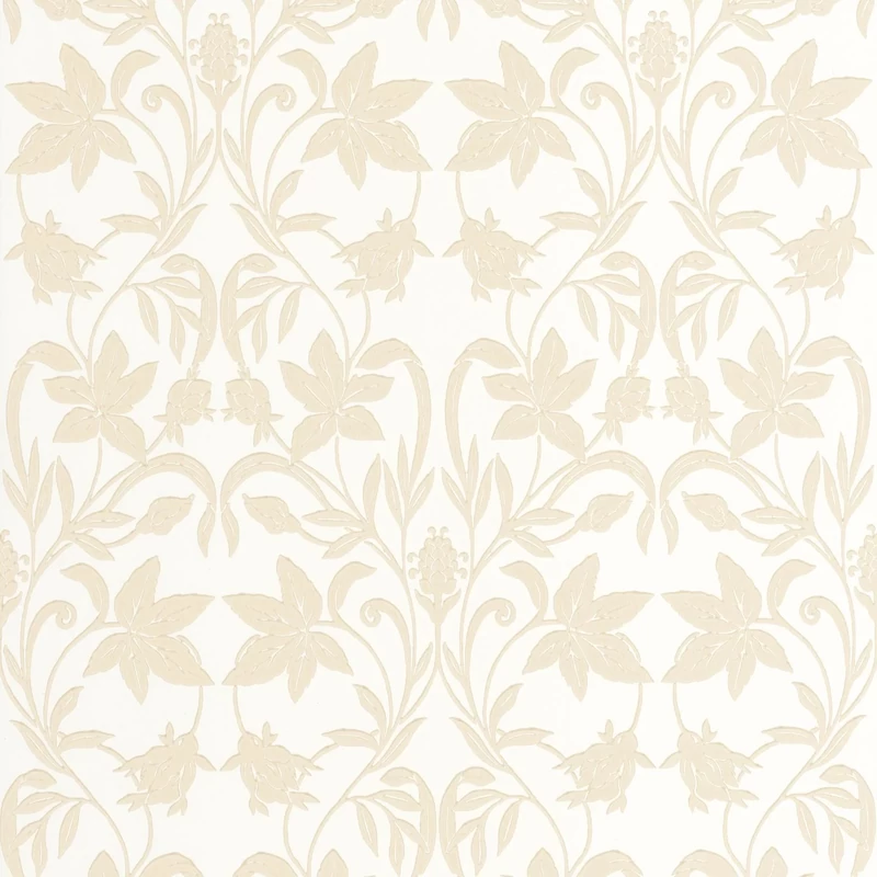 Casadeco virág mintás bézs vlies tapéta Primrose Naturel 53 cm X 10 m