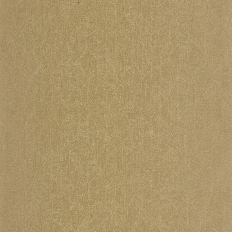 Casadeco Modern levélmintás arany színű vinyl tapéta Tarrazu Gold 53 cm X 10 m