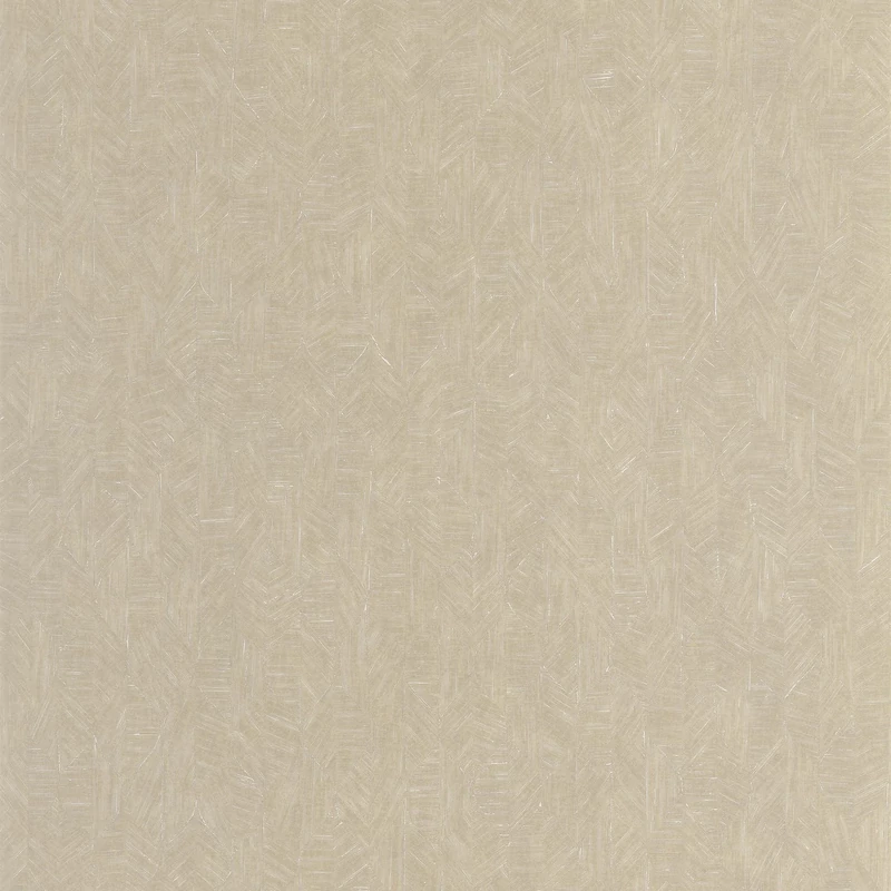 Casadeco Modern levélmintás sötét bézs vinyl tapéta Tarrazu Beige Lin 53 cm X 10 m