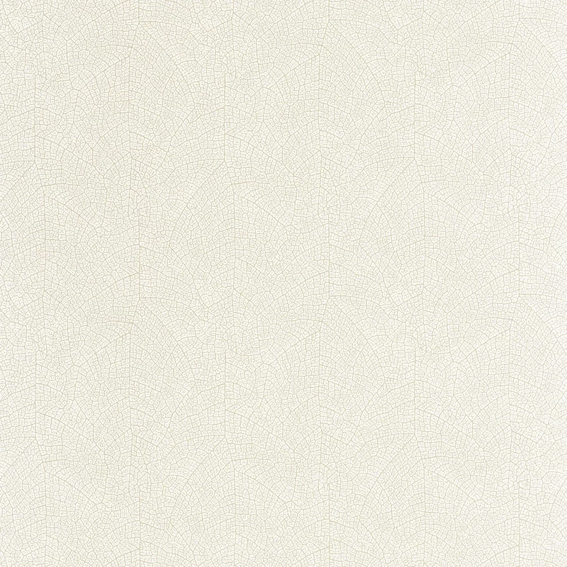 Casadeco Levélerezetes krém színű vinyl tapéta Nola Beige Creme 53 cm X 10 m