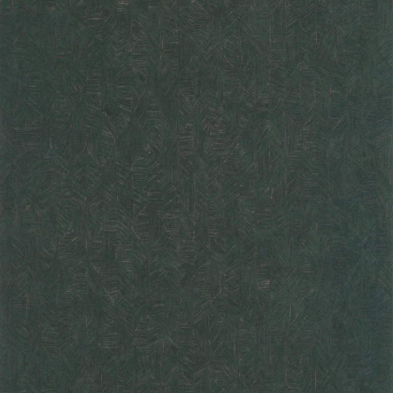 Casadeco Modern levélmintás kékes zöld vinyl tapéta Tarrazu Emeraude 53 cm X 10 m