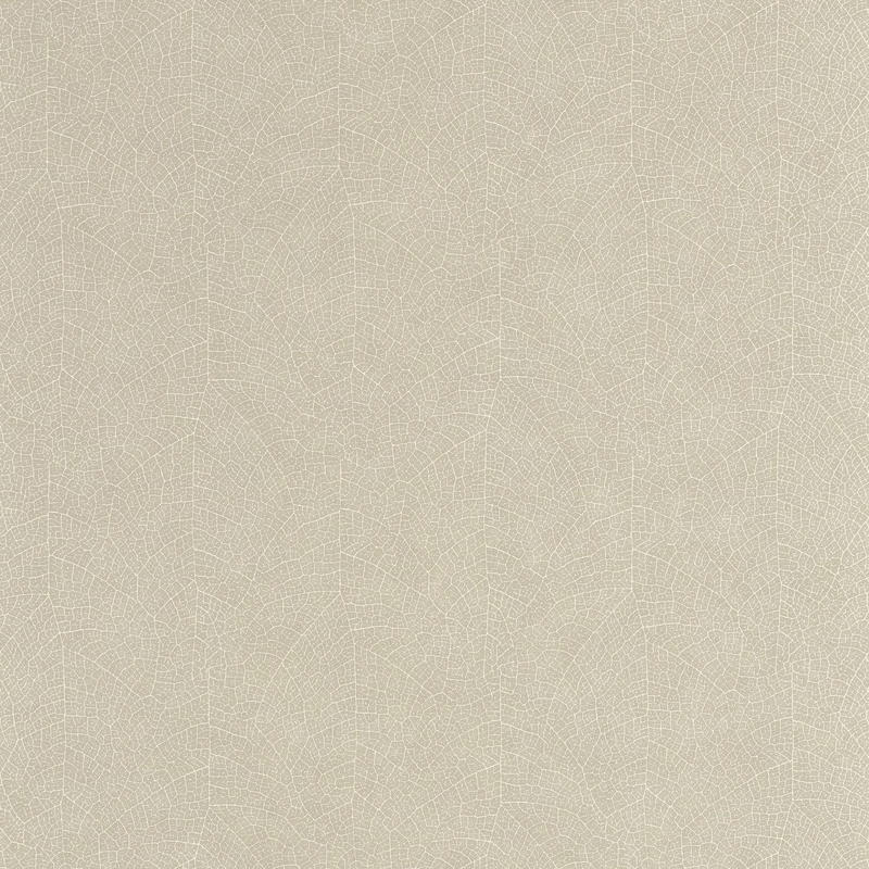 Casadeco Levélerezetes bézs vinyl tapéta Nola Grege 53 cm X 10 m