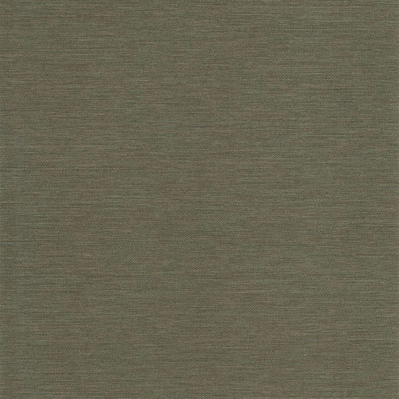 Casadeco Szövet hatású mosható sötétzöld vinyl tapéta Boaco Vert Taiga 53 cm X 10 m