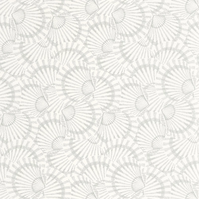 Casadeco Kagyló mintás halványkék vinyl tapéta Saint Malo Bleu Glace 53 cm X 10 m