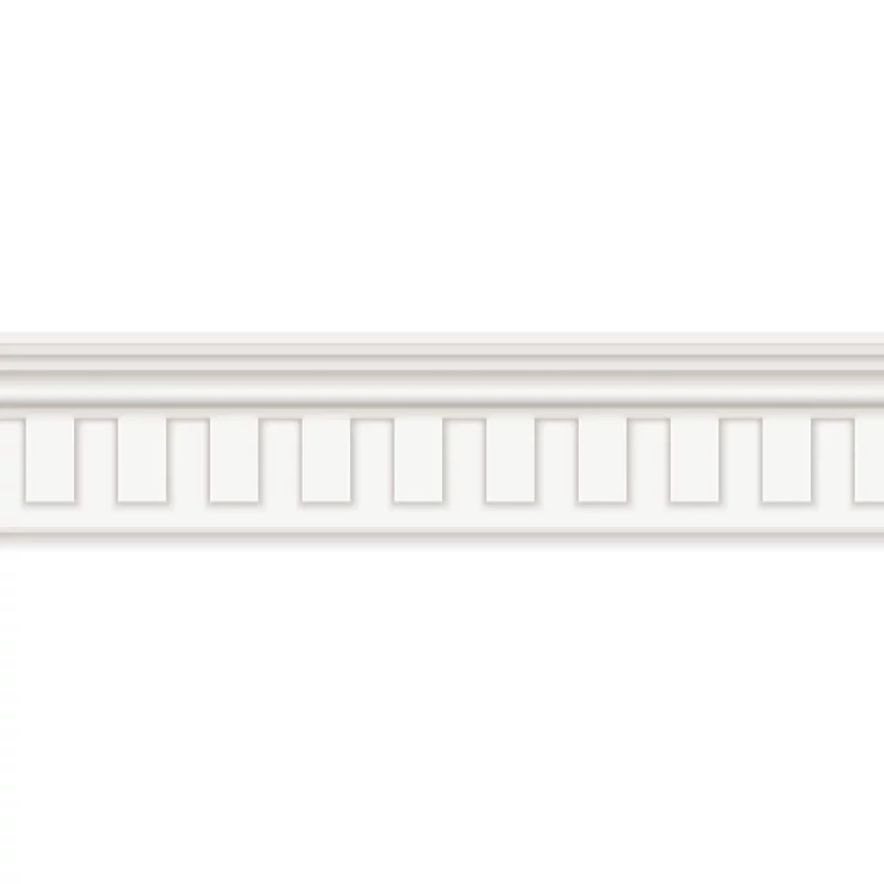 Casadeco Széles fehér vlies bordűr L'Imperatrice Blanc Antique 10 cm X 6 m