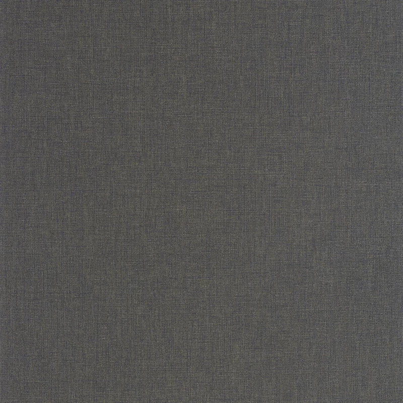 Casadeco sötétszürke szövethatású vinyl tapéta finom metál fénnyel Caractere Gris Ardoise 53 cm X 10 m