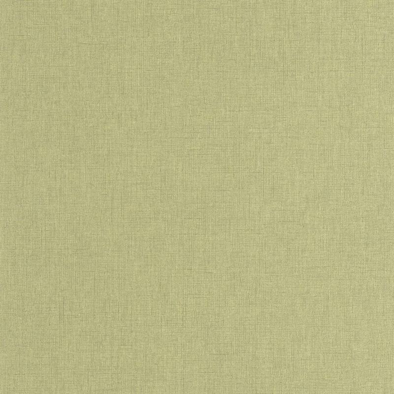 Casadeco halványzöld szövethatású vinyl tapéta Caractere Vert The 53 cm X 10 m