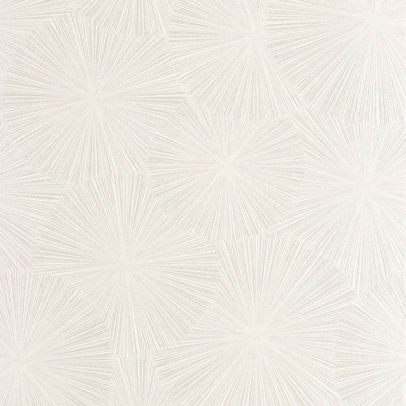 Casadeco törtfehér napmintás vinyl tapéta Helios Blanc Craie 53 cm X 10 m