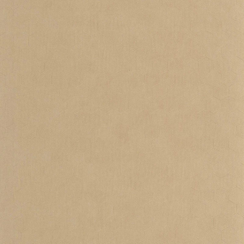 Casadeco hexagon mintás barna vinyl tapéta Meli Camel 53 cm X 10 m