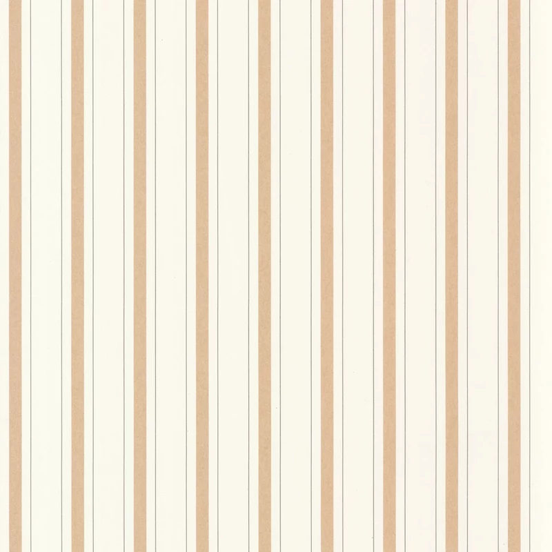 Casadeco vékony csíkos barna vlies tapéta Rayure Camel 53 cm X 10 m