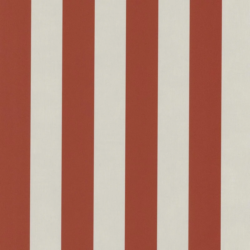 Casadeco Klasszikus piros csíkos vinyl tapéta Baltic Rayure Rouge 53 cm X 10 m