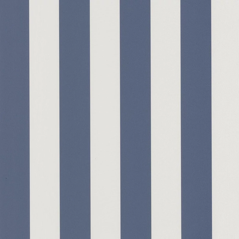 Casadeco Klasszikus tengerkék csíkos vinyl tapéta Baltic Rayure Marine/Blanc 53 cm X 10 m