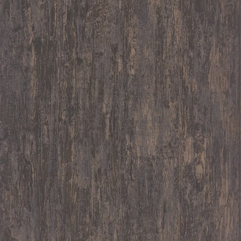 Casadeco Fa mintázatú sötétbarna modern vlies tapéta Ohio Bois Marron 53 cm X 10 m