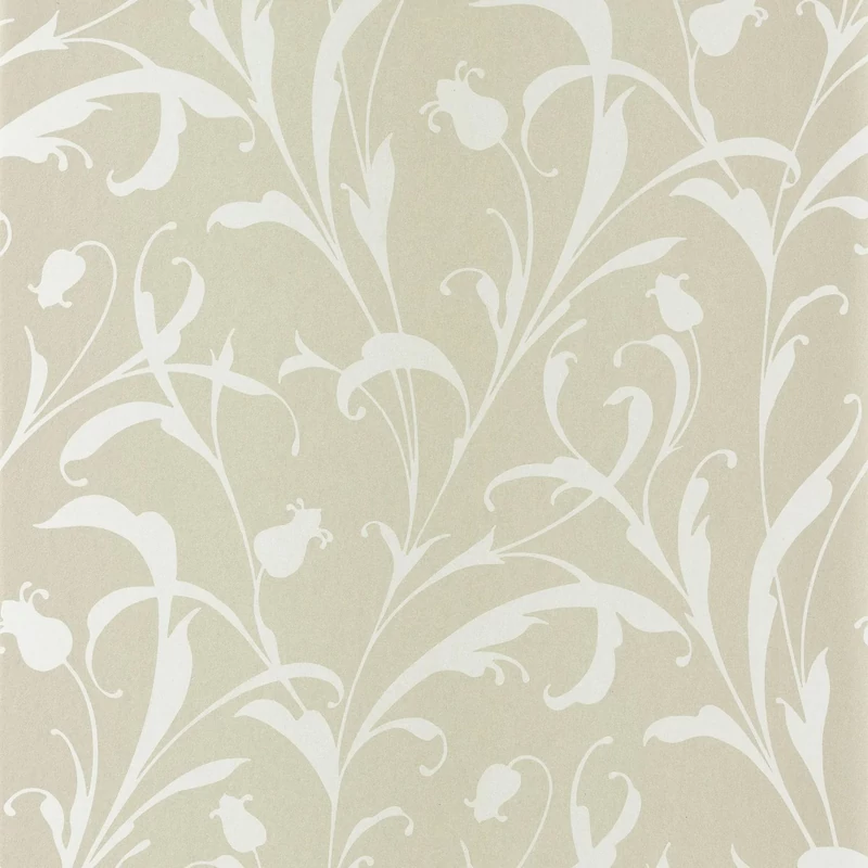 Casadeco Modern zöld vlies tapéta szatén fénnyel Opaline Vert Amande 53 cm X 10 m