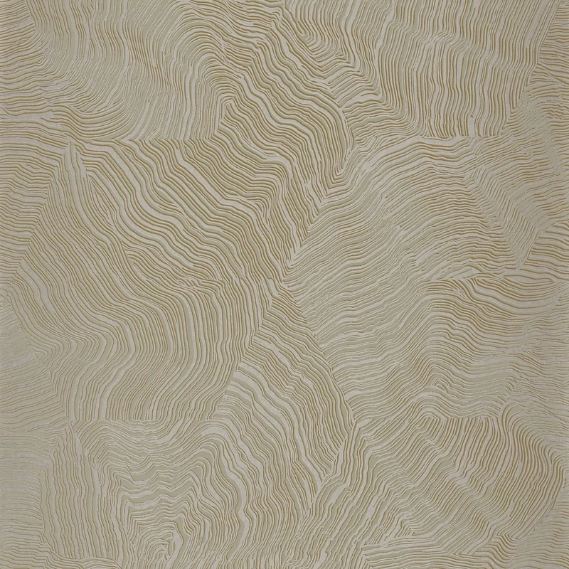 Casadeco Moaré mintás elegáns zöld vlies tapéta Infusion Vert Amande 53 cm X 10 m